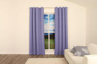 Eclipse is een voordelig verduisterend overgordijn met een lichte glans in een lavendel kleur