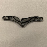 Haak die als eerste/laatste runner dient in een wavegordijn