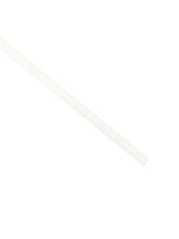 Wit gelakte metalen trekstang met een lengte van 75 cm