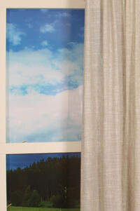 Inbetween Keighley heeft de mooie natuurlijk uitstraling die je mag verwachten van een gordijn waarin linnen verwerkt is