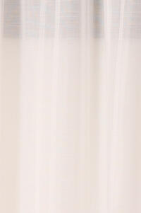 Mooie inbetween in naturelle basisstof, voorzien van dichtere lengtestrepen