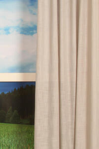 Mara is een dikkere kwaliteit inbetween gordijnstof met een stoere weving