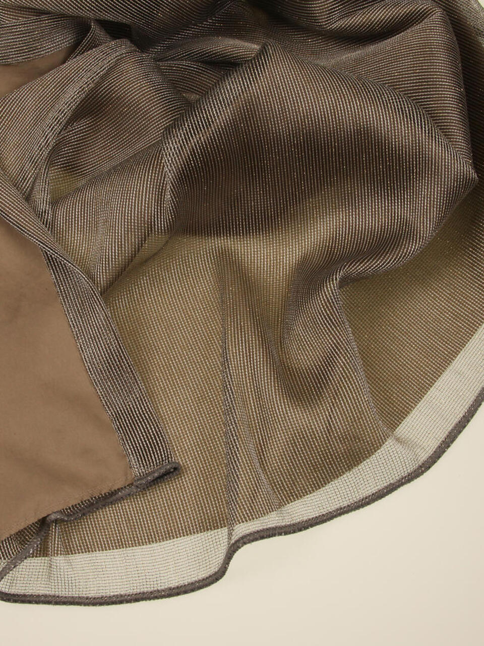 Spark beige gevoerd is een prachtige glanzende inbetween met een voering in een bijpassende kleur