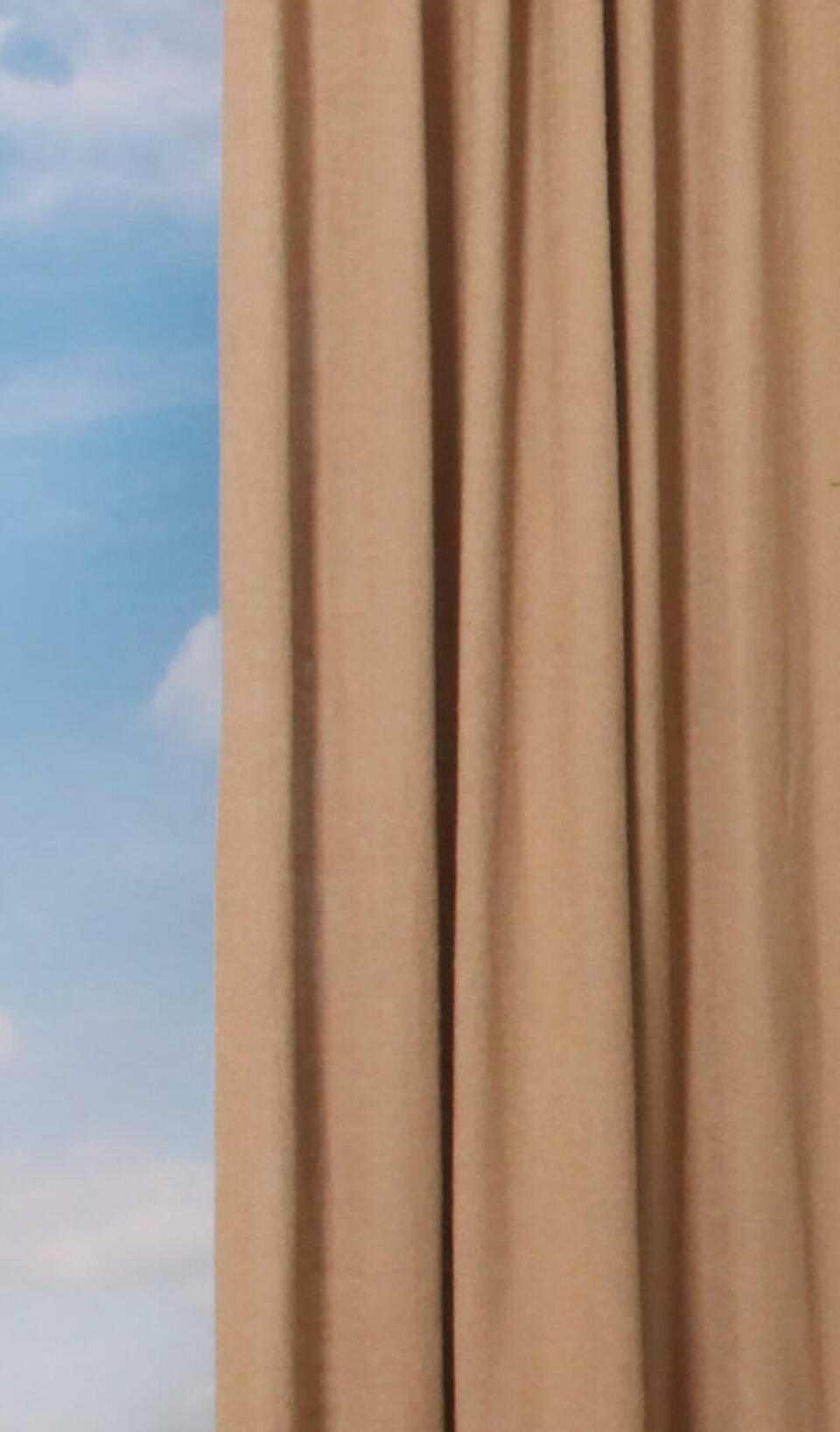 Met overgordijn Oppagne, die een subtiele bouclé effect heeft, creëer je een warme sfeer in huis