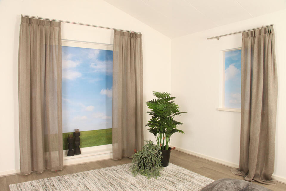 verschillende diktes garen met een vleugje glans.