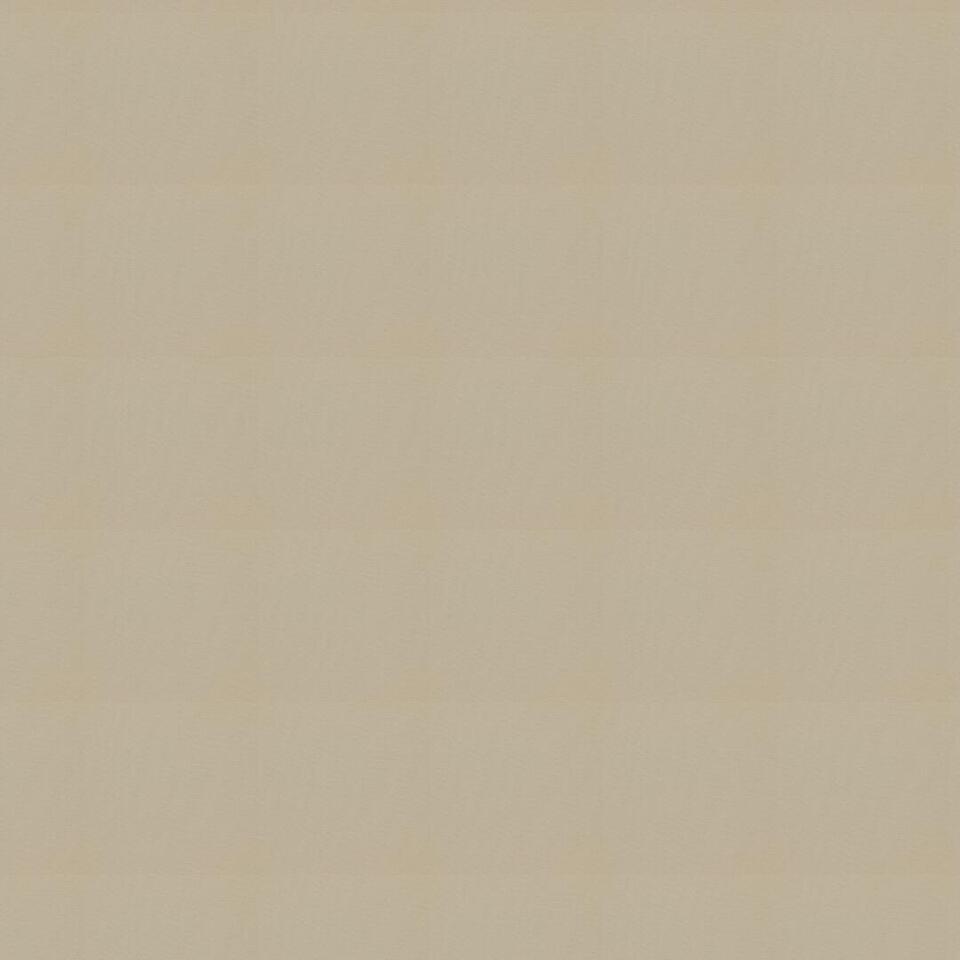 Verduisterende overgordijnstof met aan de voorkant een mooie weefstructuur.