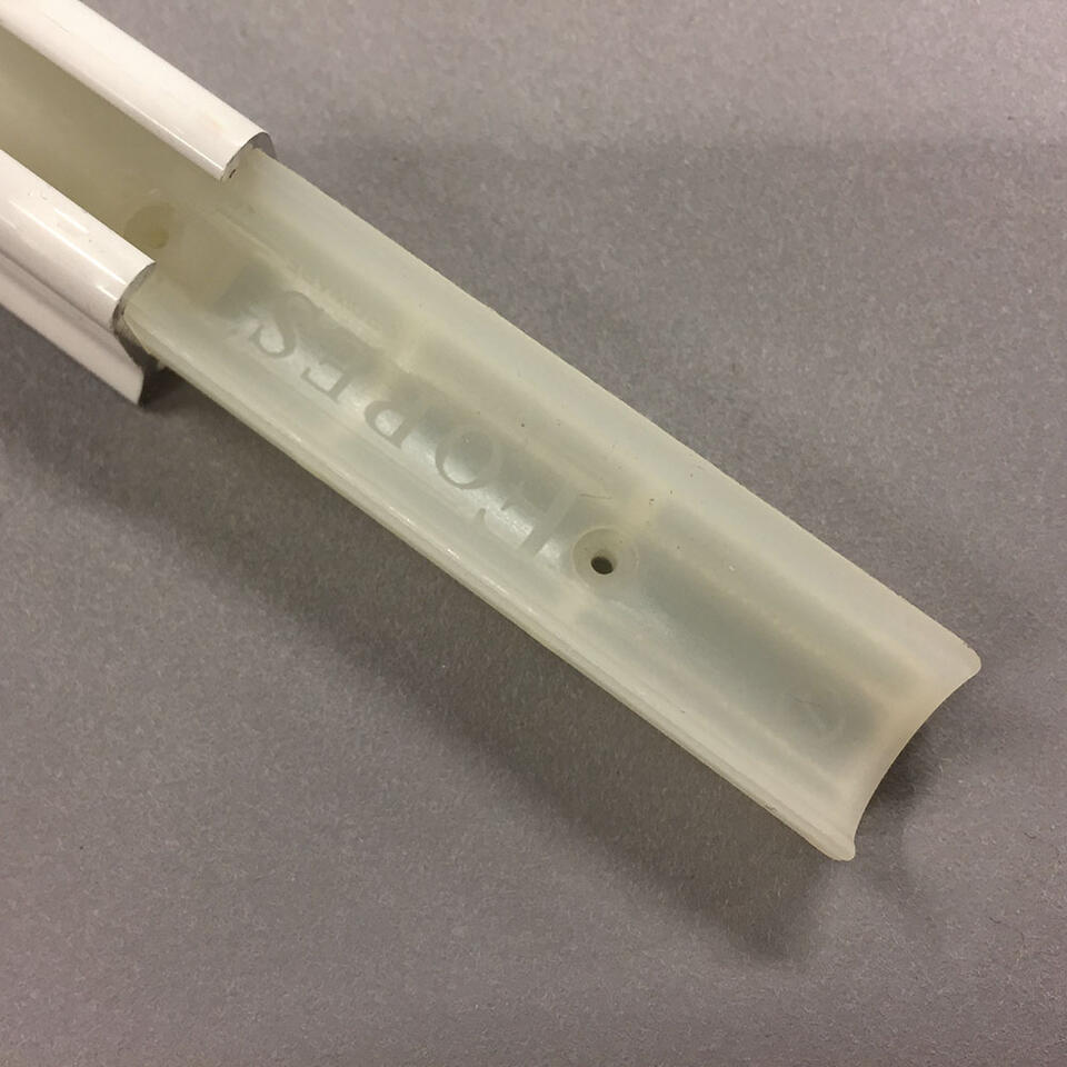 KS-DS kunststof railverbinder voor het aan elkaar bevestigen van twee delen KS rail